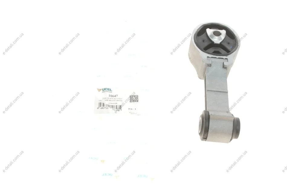 Подушка двигуна (верхня) (R) Renault Megane III 1.9 dCi 08- UCEL 10647 (фото 1)