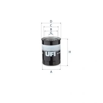 Масляний фільтр UFI 23.121.00