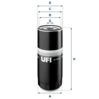 Масляний фільтр UFI 23.144.00