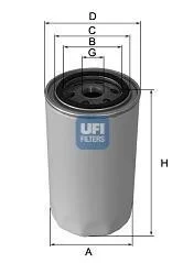 Масляный фильтр UFI 23.187.00