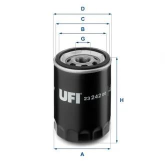Масляный фильтр UFI 23.242.00