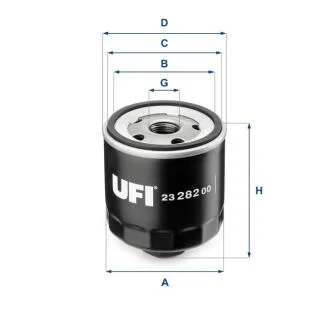 Масляний фільтр UFI 23.282.00