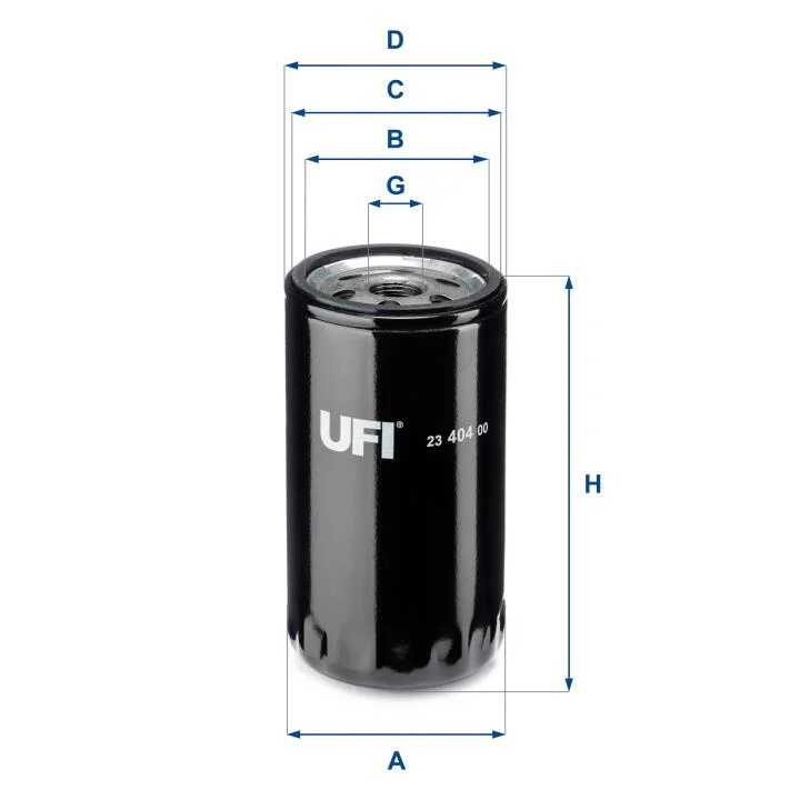 Масляний фільтр UFI 23.404.00 (фото 1)