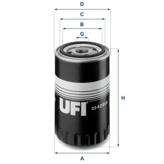 Масляный фильтр UFI 23.429.00