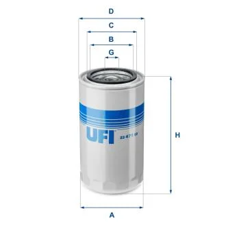 Масляный фильтр UFI 23.471.00
