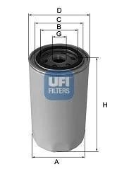 Масляный фильтр UFI 23.602.00