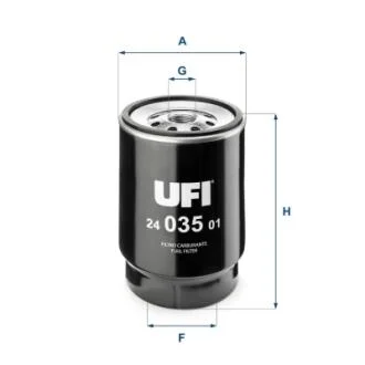 Топливный фильтр UFI 24.035.01