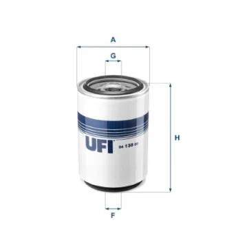 Фільтр палива UFI 2413800