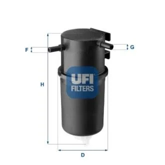 Фильтр топливный UFI 24.145.00
