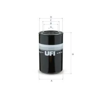 Фільтр палива UFI 2425700