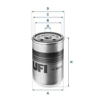 Топливный фильтр UFI 24.307.00