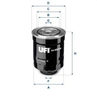 Топливный фильтр UFI 24.452.00
