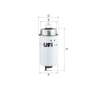 Топливный фильтр UFI 24.457.00