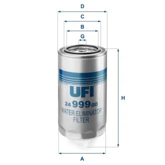 Фильтр топлива UFI 2499900