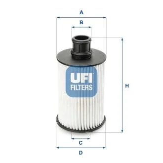 Фильтр масляный LR RANGE ROVER III, IV, SPORT 3.0-5.0 09-(OE) (выр-во) UFI 25.073.02