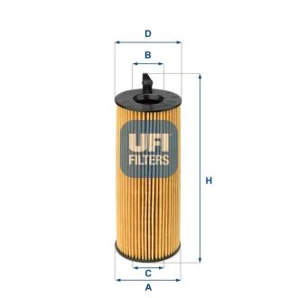 Масляний фільтр UFI 25.084.00