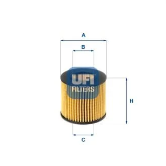 Масляний фільтр UFI 25.116.00