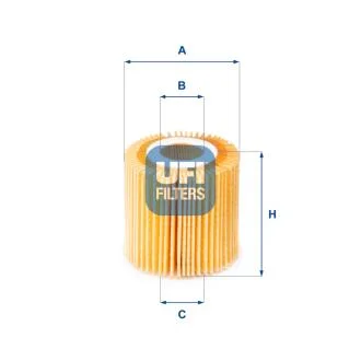 Масляний фільтр UFI 25.150.00