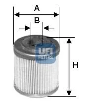 Масляний фільтр UFI 25.588.00