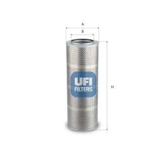 Фільтр гідравлічний UFI 2590900
