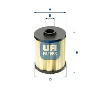 Топливный фильтр UFI 26.006.00