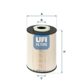 Топливный фильтр UFI 26.020.00