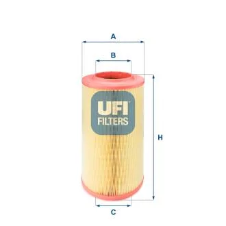 Повітряний фільтр UFI 27.628.00