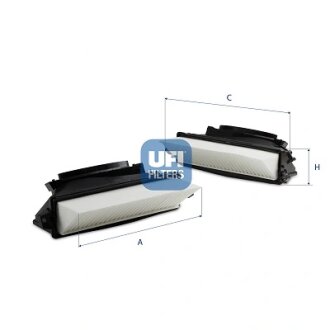 Фільтр повітряний UFI 30.E57.00