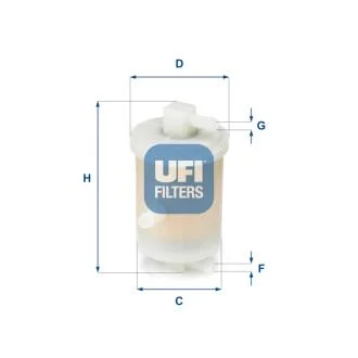 Топливный фильтр UFI 31.017.01