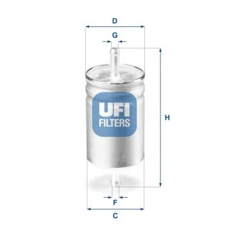 Топливный фильтр UFI 31.611.00