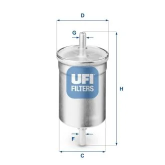 Паливний фільтр UFI 31.710.00