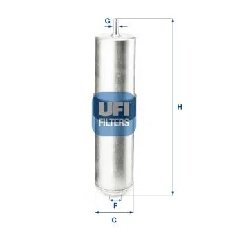 Фильтр топливный BMW 3, X1, X3 d 05-17 (OE) (выр-во) UFI 31.857.04