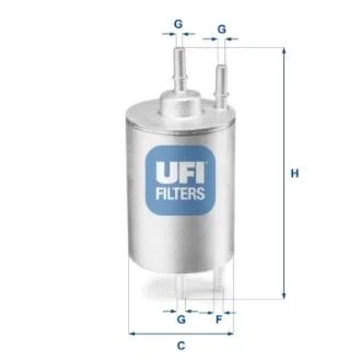 Паливний фільтр UFI 31.958.00