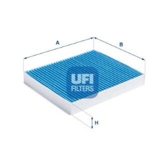 Фильтр салона (антиаллергия) UFI 34.114.00