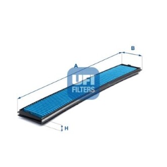 Фильтр салона (антиаллергия) UFI 34.121.00