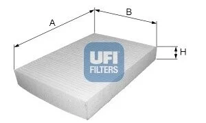 Фильтр салона UFI 53.002.00
