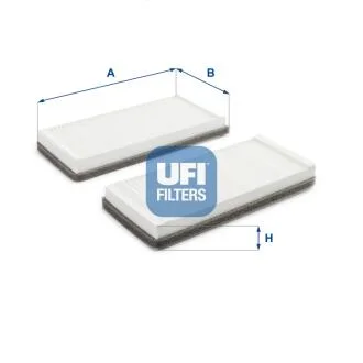 Фильтр салона UFI 53.005.00