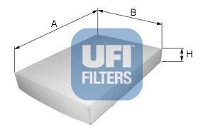 Фільтр салону UFI 53.039.00