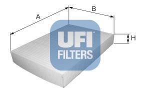 Фільтр салону UFI 53.136.00 (фото 1)