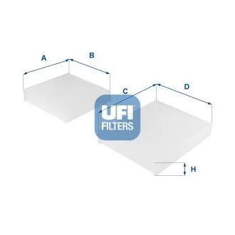 Фільтр салону UFI 53.143.00