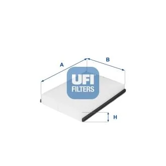 Фильтр салона UFI 53.211.00