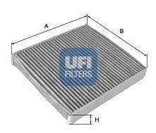 Фильтр салона UFI 54.158.00