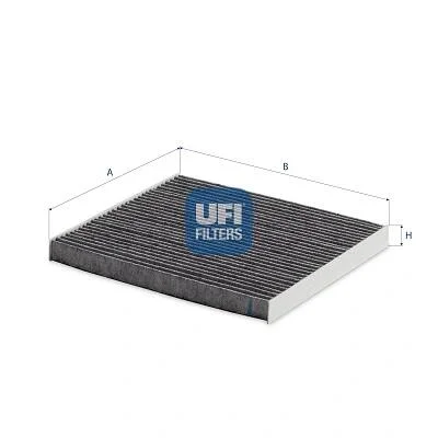 Фільтр салону вугільний UFI 54.518.00 (фото 1)