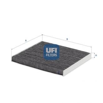 Фільтр салону вугільний UFI 54.518.00