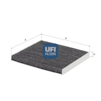 Фільтр салону вугільний UFI 54.518.00