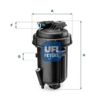 Паливний фільтр UFI 55.163.00