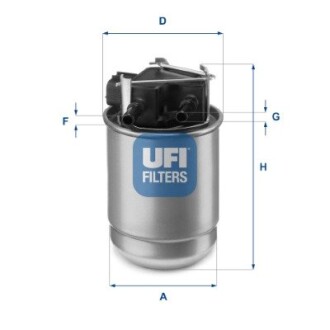 Фільтр паливний UFI 55.517.00