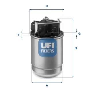 Фильтр топливный UFI 55.517.00