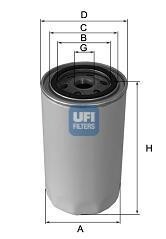 Масляный фильтр UFI 80.059.00