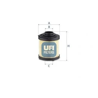 Фільтр гідравлічний UFI 8306500